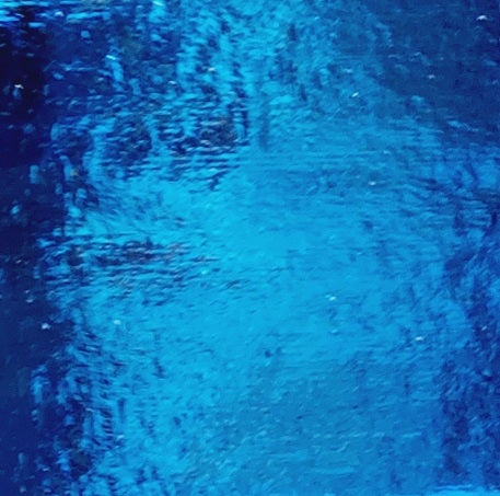 Bullseye COE 90 Dichroic Yellow/Blue (kirkas)