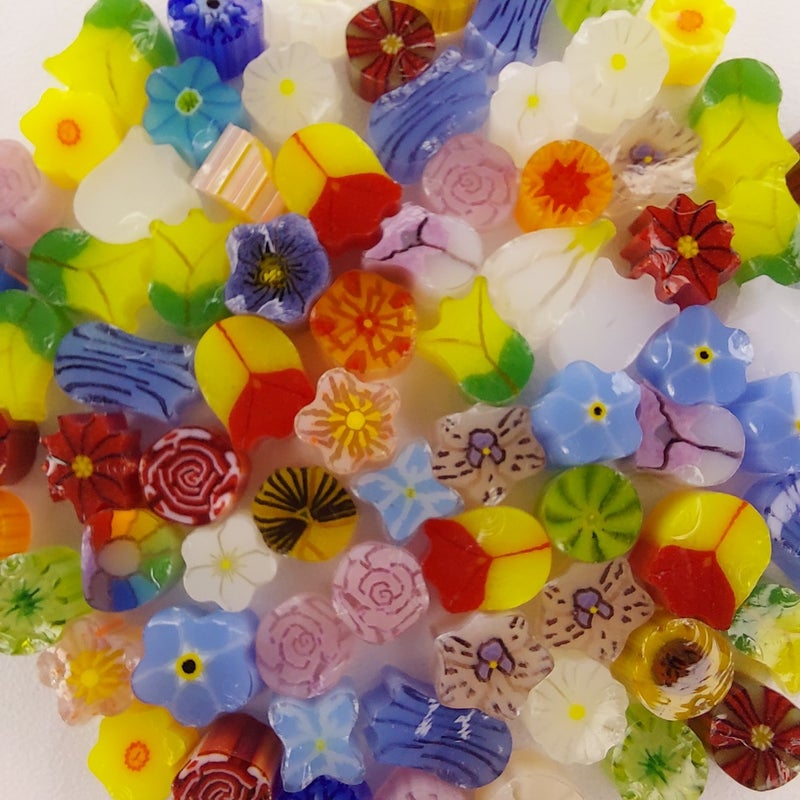 Murrine Flowers Mix COE96, 20g